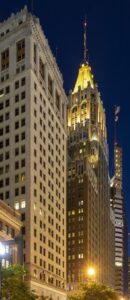 10 Light Street is an historic landmark office building converted to apartments. Formerly Bank of America Building, Baltimore Trust Company Building.