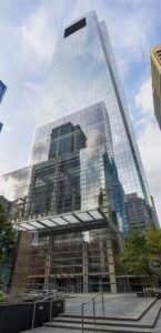 Comcast Center was Philadelphia's tallest building from 2008 until "supertall" Comcast Technology Center was completed a block west in 2018.