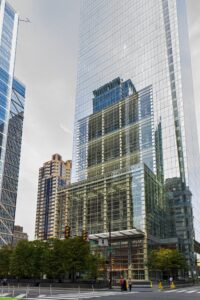 Comcast Center was Philadelphia's tallest building from 2008 until "supertall" Comcast Technology Center was completed a block west in 2018.