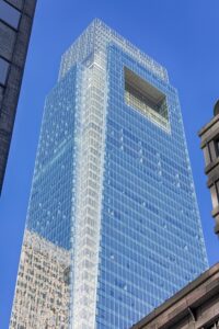 Comcast Center was Philadelphia's tallest building from 2008 until "supertall" Comcast Technology Center was completed a block west in 2018.