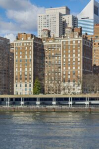 1 Sutton Place South is a luxury apartment building designed by Rosario Candela. Built in 1927, it is now a cooperative.