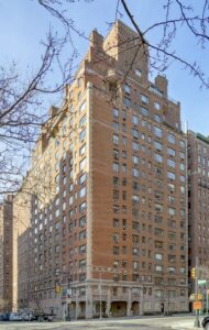 2 Sutton Place South is an Emery Roth-designed cooperative apartment building with unique corner porte cochere.