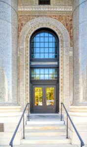 Hartford Times Building, now part of the University of Connecticut campus. Beaux Arts landmark at 10 Prospect St.