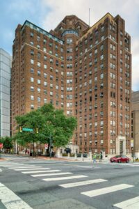 West Hospital, VCU Medical Center, 17-story Art Deco tower is still among Richmond's tallest buildings.