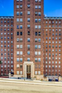 West Hospital, VCU Medical Center, 17-story Art Deco tower is still among Richmond's tallest buildings.