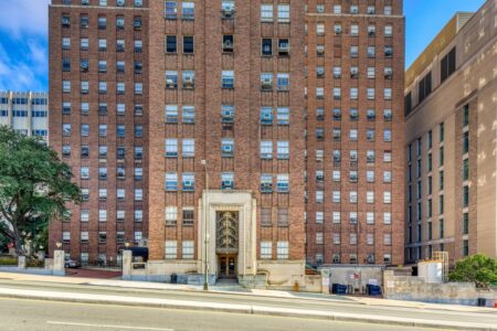 West Hospital, VCU Medical Center, 17-story Art Deco tower is still among Richmond's tallest buildings.