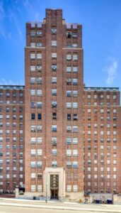 West Hospital, VCU Medical Center, 17-story Art Deco tower is still among Richmond's tallest buildings.