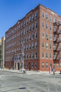 1290 Grand Concourse, Berger Court, is a neo-Renaissance apartment building designed by Sommerfeld & Slechler and list in the National Register of Historic Places.
