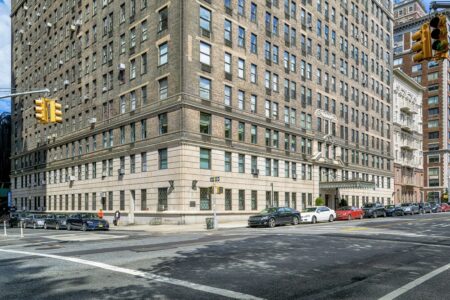 225 Central Park West, Alden, was designed by Emery Roth in neo-Renaissance style, and erected in 1926.