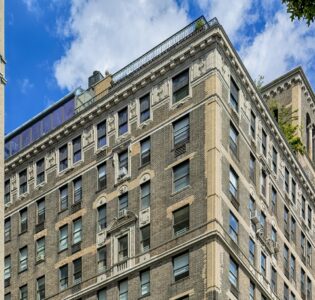 225 Central Park West, Alden, was designed by Emery Roth in neo-Renaissance style, and erected in 1926.