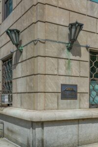 225 Central Park West, Alden, was designed by Emery Roth in neo-Renaissance style, and erected in 1926.