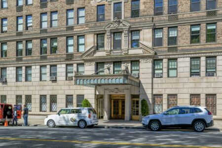 225 Central Park West, Alden, was designed by Emery Roth in neo-Renaissance style, and erected in 1926.