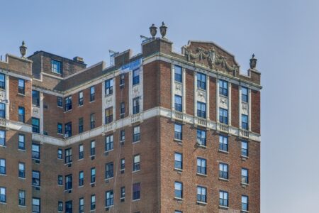 900 Grand Concourse, Concourse Plaza, was designed as a hotel by Maynicke & Franke. It is now apartments in the Grand Concourse Historic District.