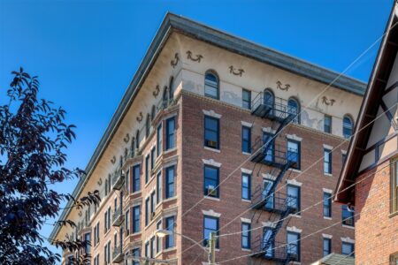 Chesterfield Apartments, built in 1903 as luxury residences – and Richmond’s first high-rise apartment building – is now occupied mostly by VCU students.